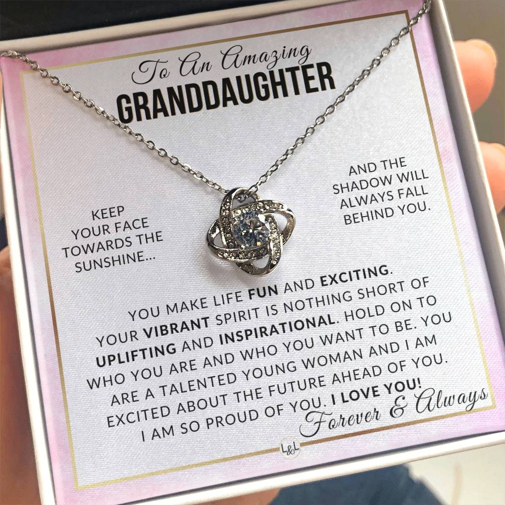 Granddaughter Gift - Stay True - Meaningful Granddaughter Gift For Her Birthday, Christmas or For Graduation