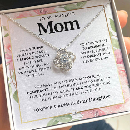 A Strong Woman - Meaningful Necklace - Great For Mother's Day, Christmas, Her Birthday, Or As An Encouragement Gift