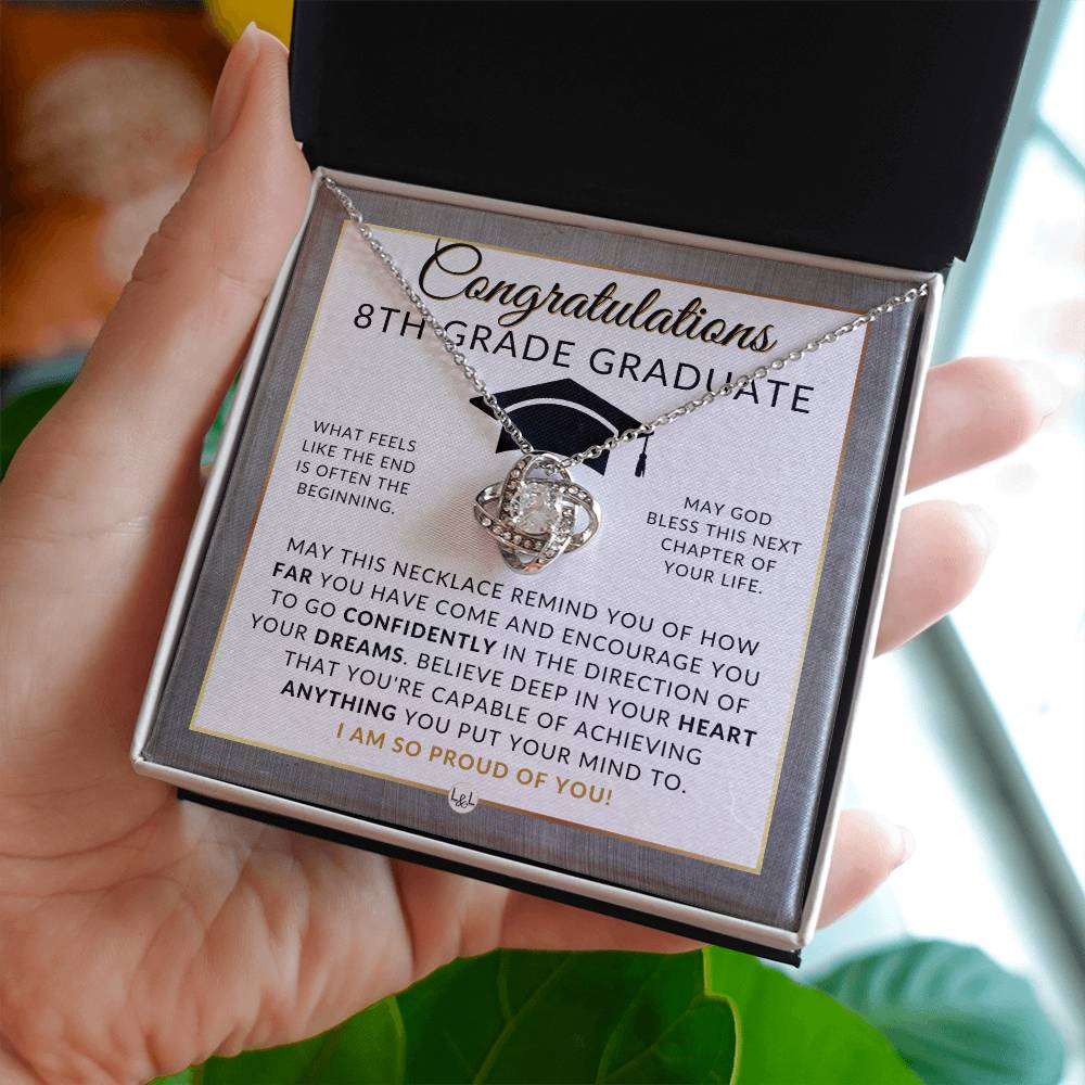 Graduation Gifts For 8th Grade Girl To Celebrate Her 8th Grade Graduation - Middle School Graduation Gifts For 8th Grade Girl - Graduation Gift Idea For Her - Liliana and Liam