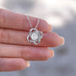 To My Beautiful Wife - Pendant Necklace - Sentimental and Romantic Christmas Gift, Valentine's Day, Birthday, Anniversary