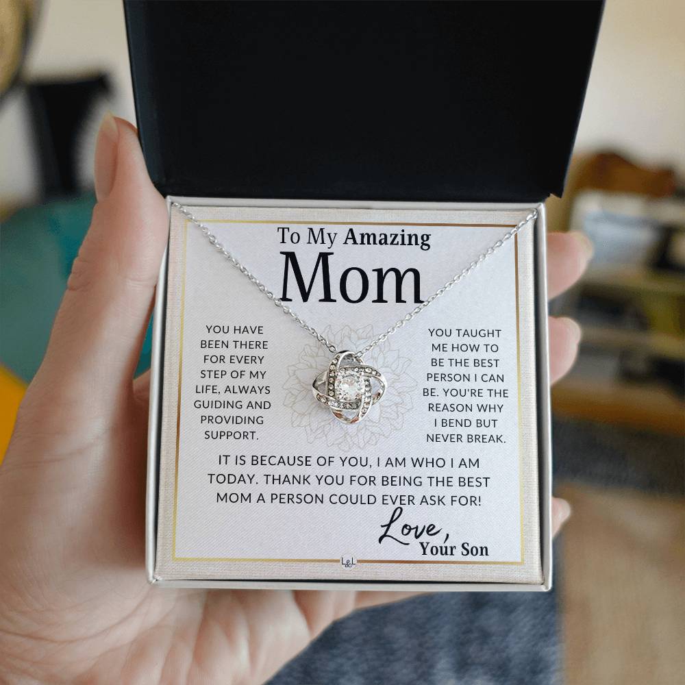 Gift for Mom, From Son - Every Step - Liliana and Liam