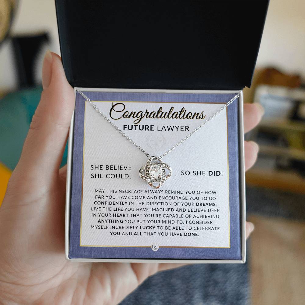 Congratulations On Your Law School Acceptance - 2024 Graduation Gift Idea For Future Lawyer