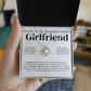 My Beautiful Girlfriend - I Choose You - Thoughtful and Romantic Gift for Her - Soulmate Necklace - Christmas, Valentine's