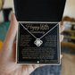 16th Anniversary Gift For Wife - Beautiful Women's Pendant Necklace + Heartfelt Anniversary Message - Liliana and Liam