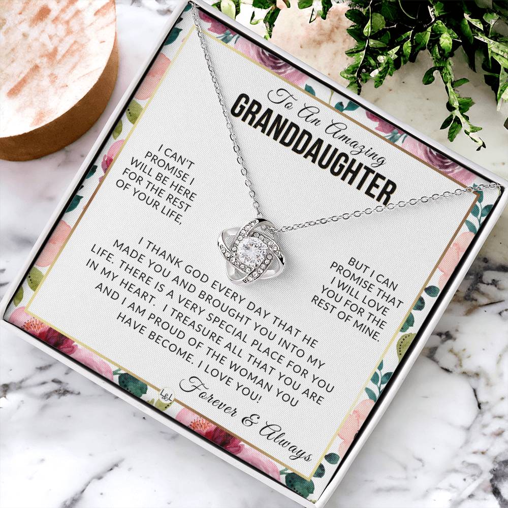 Granddaughter Gift - I Love You - Meaningful Granddaughter Gift For Her Birthday, Christmas or For Graduation