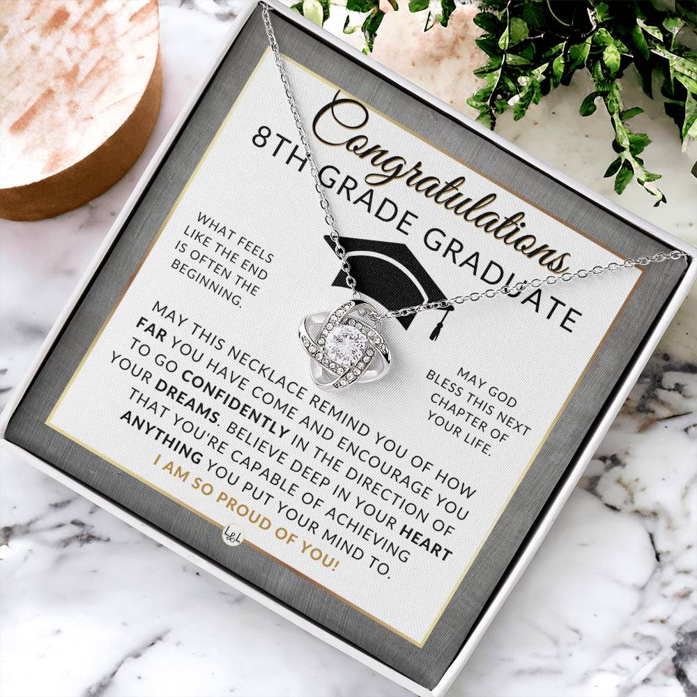 Graduation Gifts For 8th Grade Girl To Celebrate Her 8th Grade Graduation - Middle School Graduation Gifts For 8th Grade Girl - Graduation Gift Idea For Her - Liliana and Liam