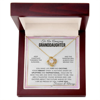Granddaughter Gift - Stay True - Meaningful Granddaughter Gift For Her Birthday, Christmas or For Graduation - Liliana and Liam