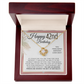42nd Birthday - Elegant Knot Pendent Necklace - Birthday Gift For Her