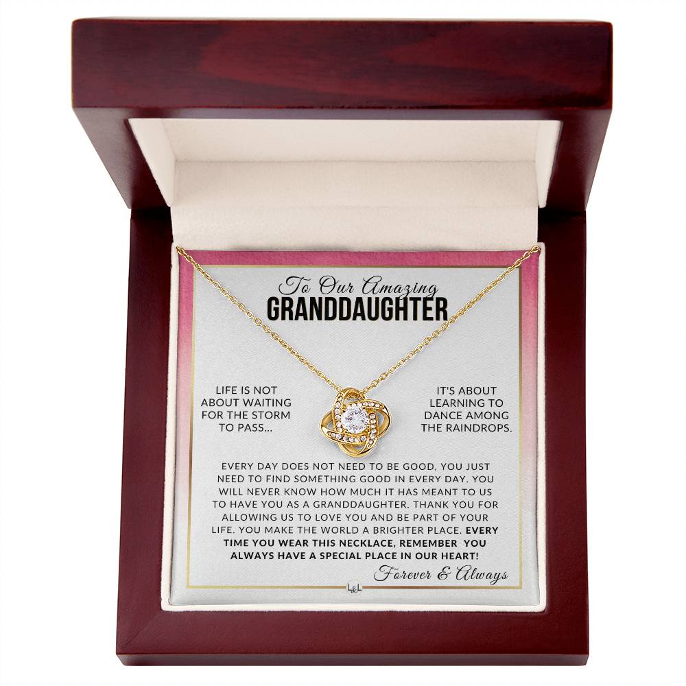 Gift For Our Granddaughter - Dance - Meaningful Granddaughter Gift For Her Birthday, Christmas or For Graduation - Liliana and Liam