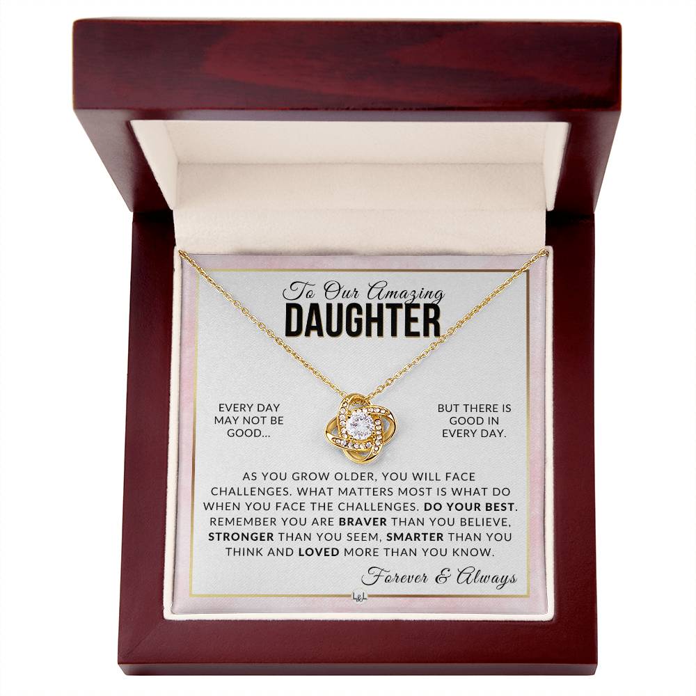Gift For Our Daughter - Your Best - Meaningful Gift For Her Birthday, Christmas or For Graduation - Liliana and Liam