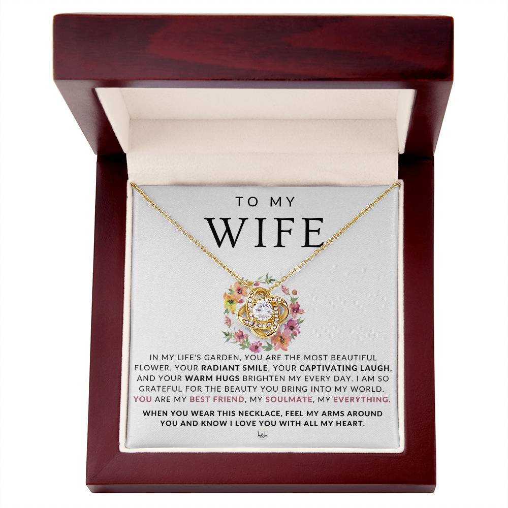 Romantic Gift For Wife - The Beauty You Bring Necklace