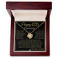 47th Anniversary Gift For Wife - Beautiful Women's Pendant Necklace + Heartfelt Anniversary Message - Liliana and Liam