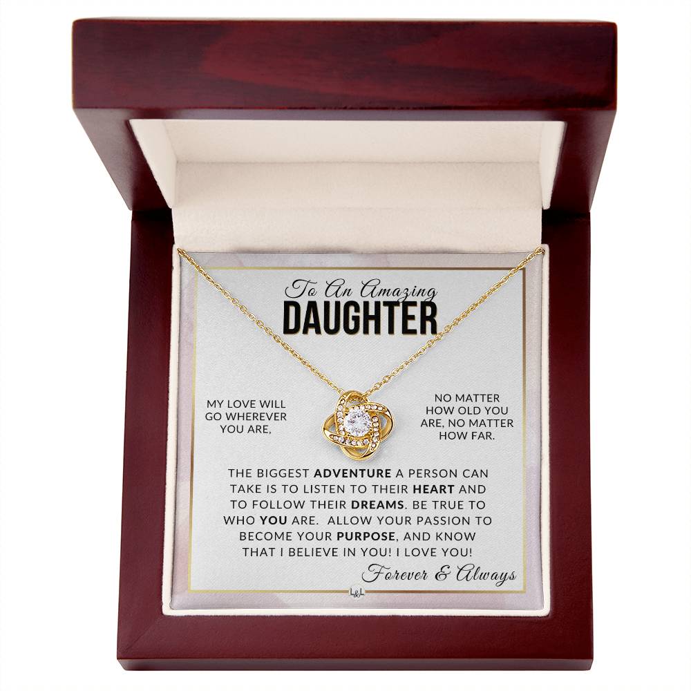 Daughter Gift - Passion to Purpose - Meaningful Gift For Her Birthday, Christmas or For Graduation - Liliana and Liam