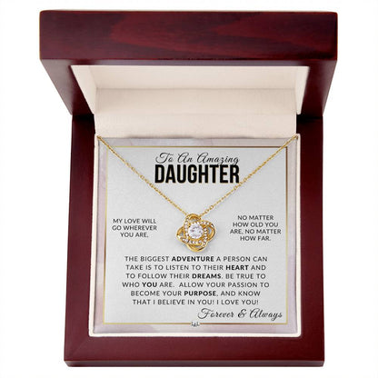 Daughter Gift - Passion to Purpose - Meaningful Gift For Her Birthday, Christmas or For Graduation - Liliana and Liam