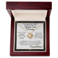 White Coat Ceremony Necklace for the Aspiring Medical Professional - Graduation Necklace - Liliana and Liam
