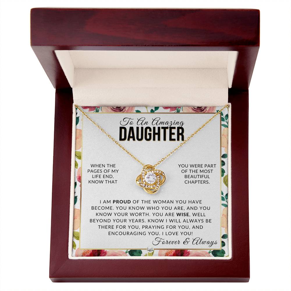 Daughter Gift - The Best Part - Meaningful Gift For Her Birthday, Christmas or For Graduation - Liliana and Liam