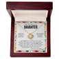 Daughter Gift - The Best Part - Meaningful Gift For Her Birthday, Christmas or For Graduation - Liliana and Liam