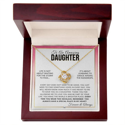 Daughter Gift - Dance - Meaningful Gift For Her Birthday, Christmas or For Graduation - Liliana and Liam