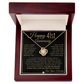 41st Anniversary Gift For Wife - Beautiful Women's Pendant Necklace + Heartfelt Anniversary Message - Liliana and Liam