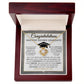 Masters Degree Graduation Gift for Her - Graduate School Necklace, Masters Graduate Jewelry, Grad School Gift 2026 - Liliana and Liam