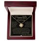 16th Anniversary Gift For Wife - Beautiful Women's Pendant Necklace + Heartfelt Anniversary Message - Liliana and Liam