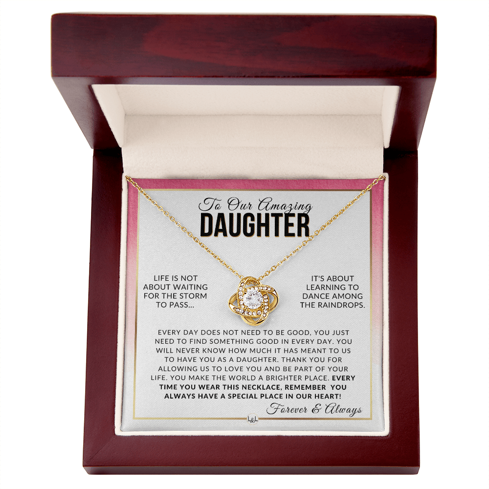 Gift For Our Daughter - Dance - Meaningful Gift For Her Birthday, Christmas or For Graduation - Liliana and Liam