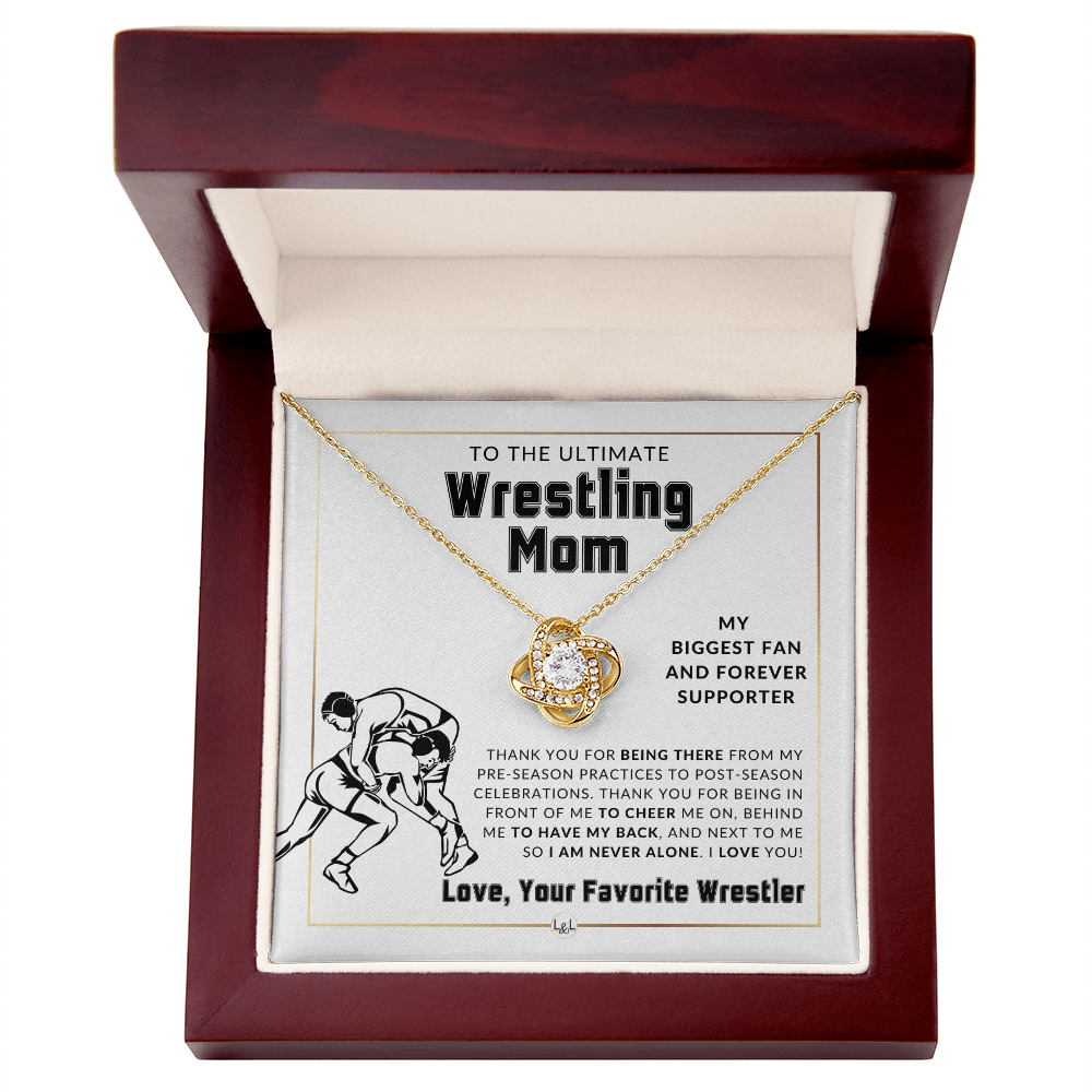 Wrestling Mom Gift - Sports Mom Gift Idea - Great For Mother's Day, Christmas, Her Birthday, Or As An End Of Season Gift - Liliana and Liam