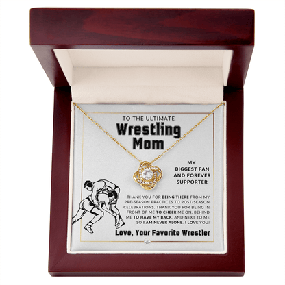 Wrestling Mom Gift - Sports Mom Gift Idea - Great For Mother's Day, Christmas, Her Birthday, Or As An End Of Season Gift - Liliana and Liam