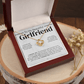 My Beautiful Girlfriend - I Choose You - Thoughtful and Romantic Gift for Her - Soulmate Necklace - Christmas, Valentine's