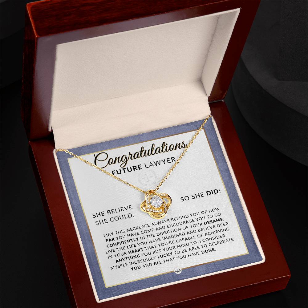 Congratulations On Your Law School Acceptance - 2024 Graduation Gift Idea For Future Lawyer