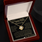 16th Anniversary Gift For Wife - Beautiful Women's Pendant Necklace + Heartfelt Anniversary Message - Liliana and Liam