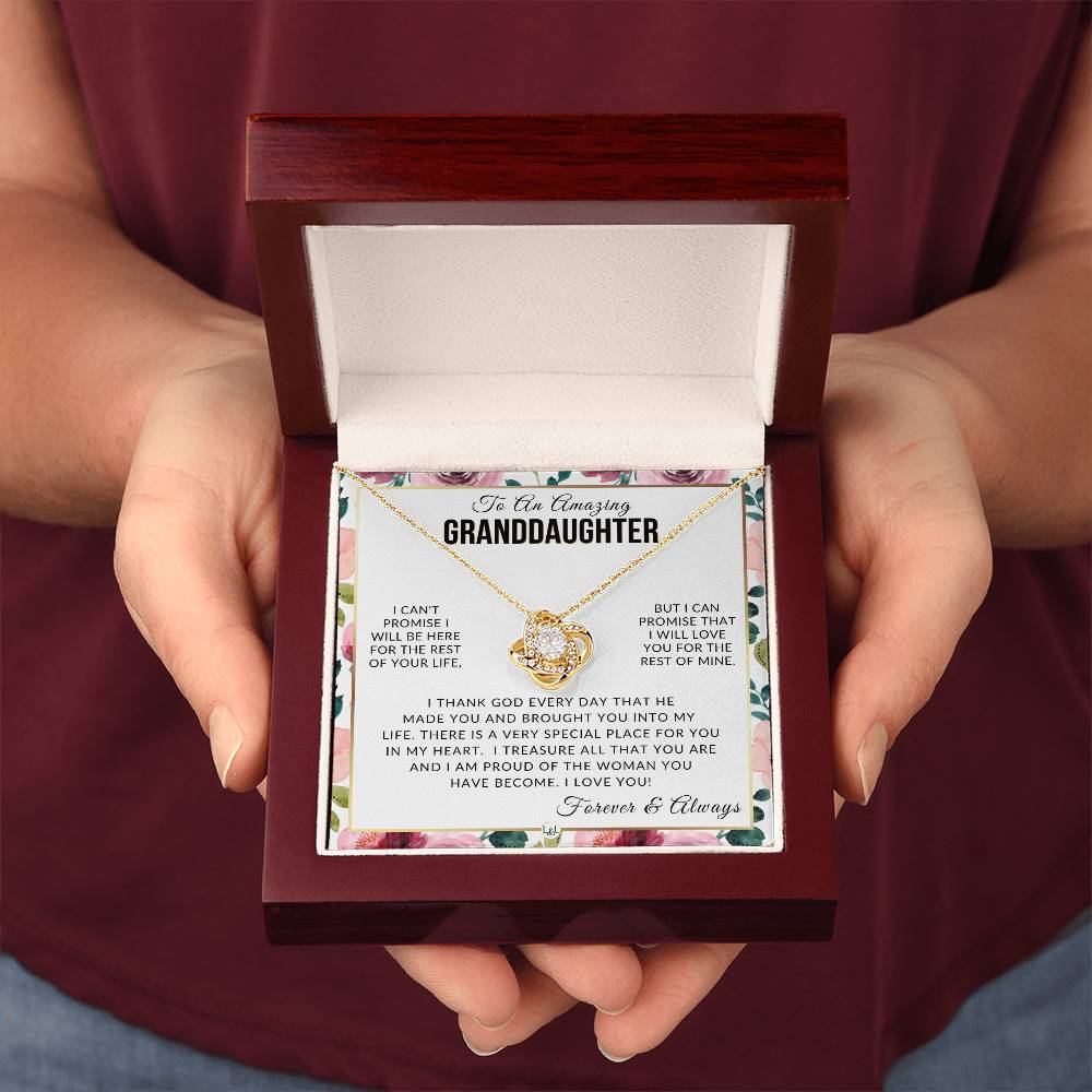 Granddaughter Gift - I Love You - Meaningful Granddaughter Gift For Her Birthday, Christmas or For Graduation