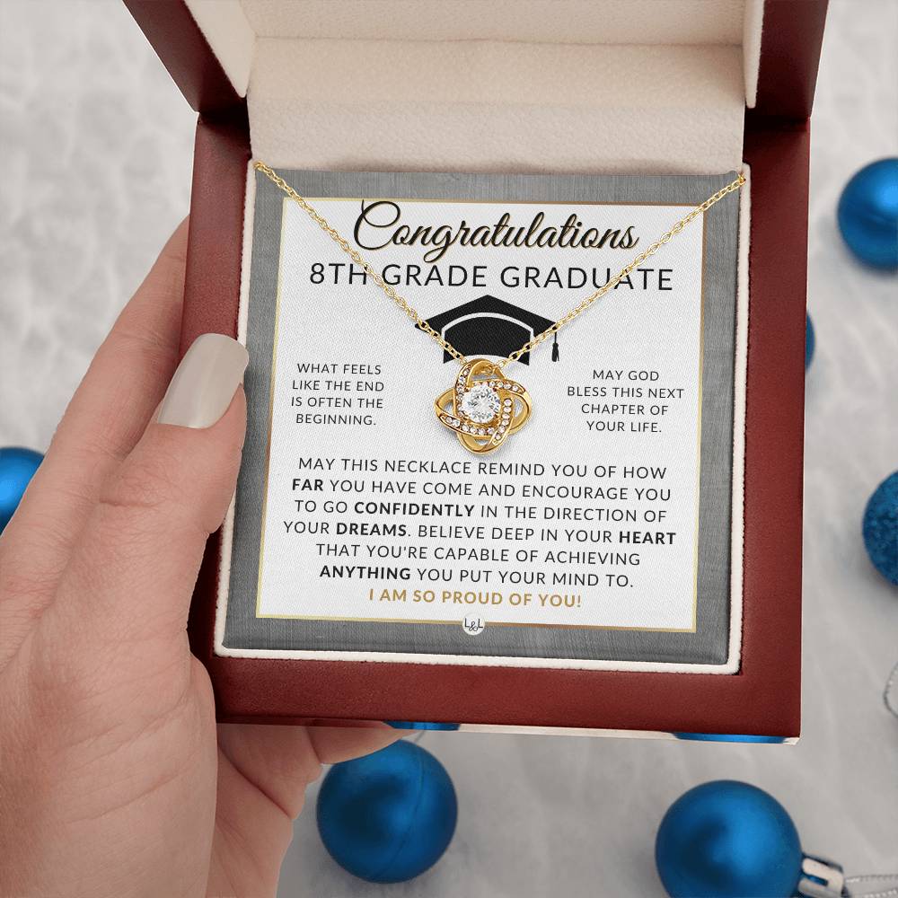 Graduation Gifts For 8th Grade Girl To Celebrate Her 8th Grade Graduation - Middle School Graduation Gifts For 8th Grade Girl - Graduation Gift Idea For Her - Liliana and Liam