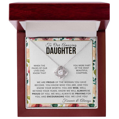 Gift For Our Daughter - The Best Part - Meaningful Gift For Her Birthday, Christmas or For Graduation - Liliana and Liam