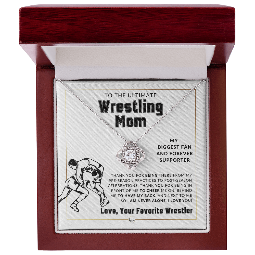 Wrestling Mom Gift - Sports Mom Gift Idea - Great For Mother's Day, Christmas, Her Birthday, Or As An End Of Season Gift - Liliana and Liam
