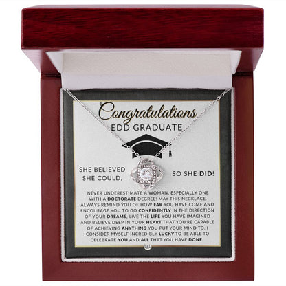 EDD Graduation Gift For Her - 2023 Doctor of Education Graduation Gift Idea For Her