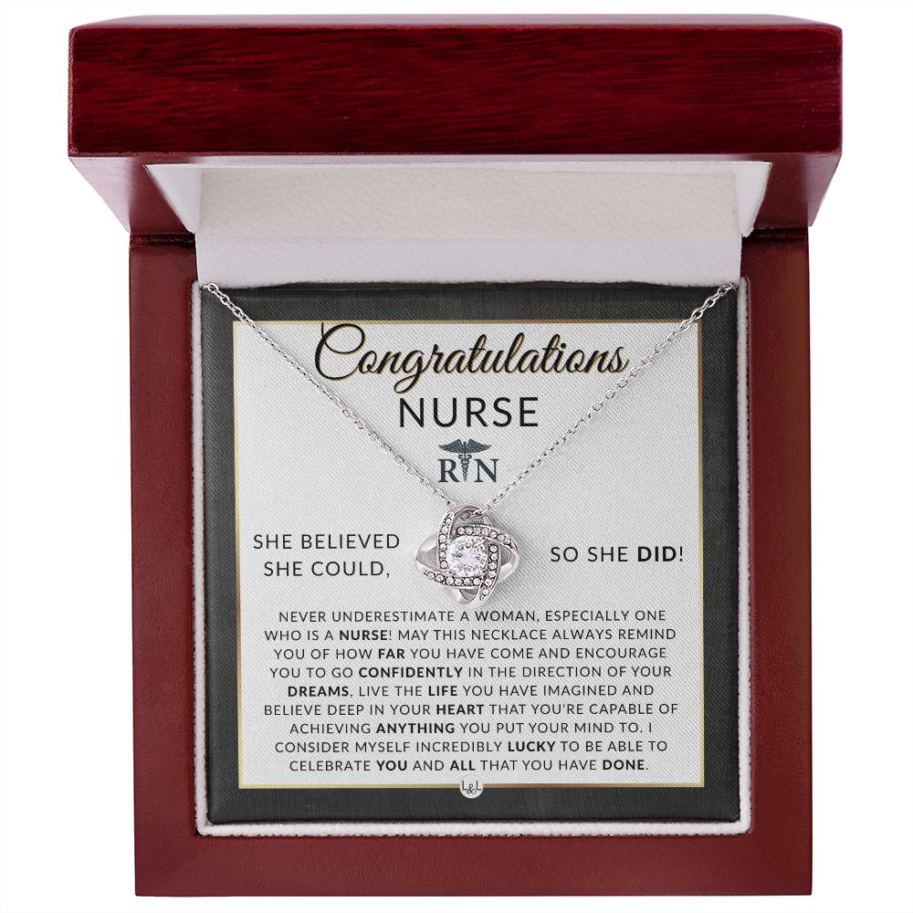 Nurse Graduation Gift for Her, Nursing School, Pinning Ceremony Gift, Graduation Gifts, - Meaningful Milestone Necklace - 2024 Graduation Gift For Her