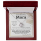 To my beautiful mom - love your son