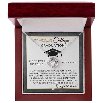 College Graduation Gift For Her - Graduation Gift Idea For Her - Liliana and Liam