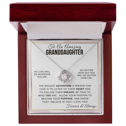 Granddaughter Gift - Passion to Purpose - Meaningful Granddaughter Gift For Her Birthday, Christmas or For Graduation - Liliana and Liam