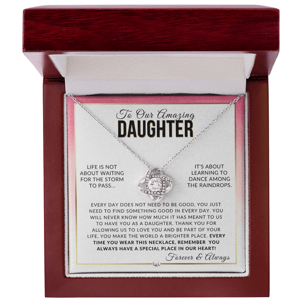 Gift For Our Daughter - Dance - Meaningful Gift For Her Birthday, Christmas or For Graduation - Liliana and Liam