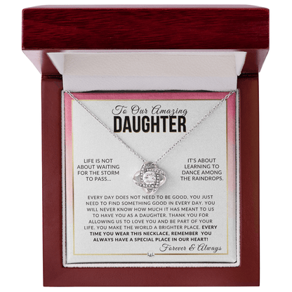 Gift For Our Daughter - Dance - Meaningful Gift For Her Birthday, Christmas or For Graduation - Liliana and Liam