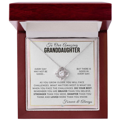 Gift For Our Granddaughter - Your Best - Meaningful Granddaughter Gift For Her Birthday, Christmas or For Graduation - Liliana and Liam