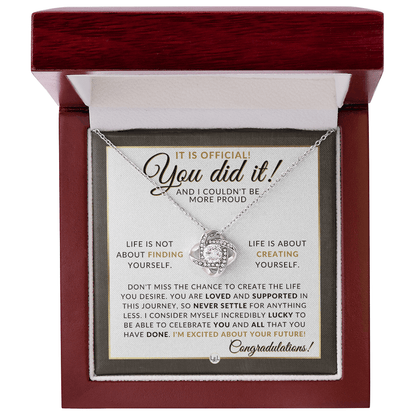 I Am Proud - Graduation Gift Idea For Her - Liliana and Liam