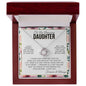 Daughter Gift - I Love You - Meaningful Gift For Her Birthday, Christmas or For Graduation - Liliana and Liam