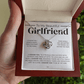 My Beautiful Girlfriend - I Choose You - Thoughtful and Romantic Gift for Her - Soulmate Necklace - Christmas, Valentine's