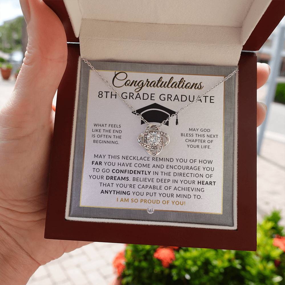 Graduation Gifts For 8th Grade Girl To Celebrate Her 8th Grade Graduation - Middle School Graduation Gifts For 8th Grade Girl - Graduation Gift Idea For Her - Liliana and Liam