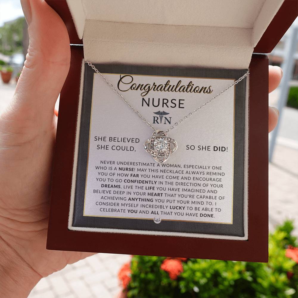 Nursing graduation clearance necklace