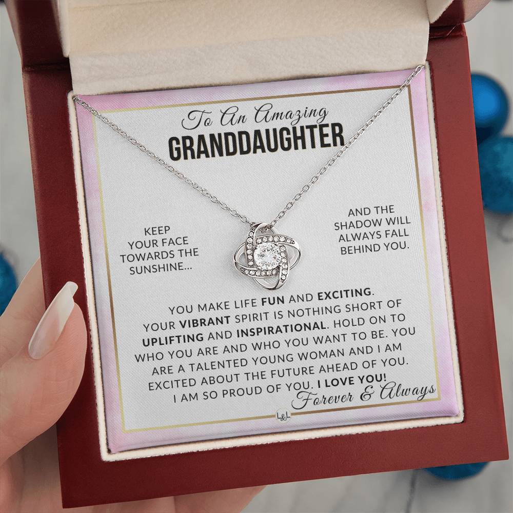 Granddaughter Gift - Stay True - Meaningful Granddaughter Gift For Her Birthday, Christmas or For Graduation