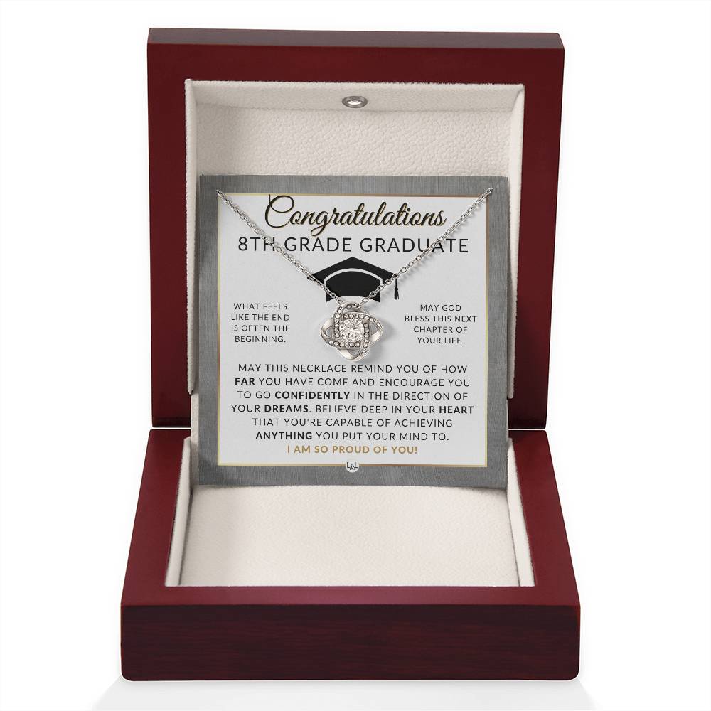 Graduation Gifts For 8th Grade Girl To Celebrate Her 8th Grade Graduation - Middle School Graduation Gifts For 8th Grade Girl - Graduation Gift Idea For Her - Liliana and Liam